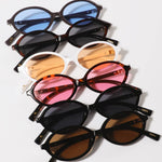 Women's Slim Oval Frame Sunglasses