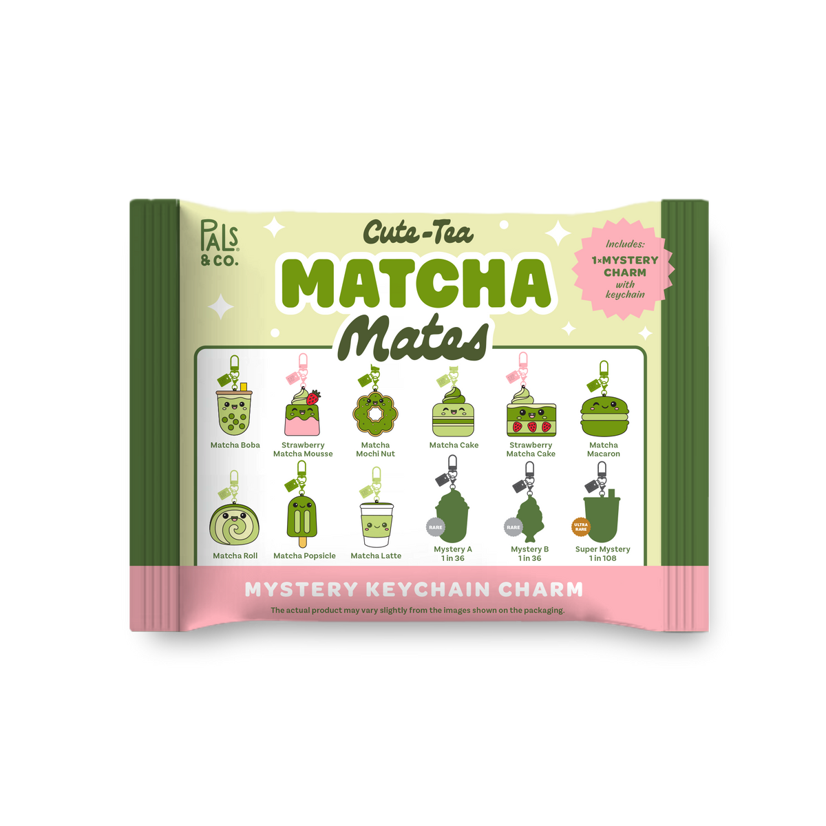Matcha Mates Blind Bag Keychains – Cute Enamel Charms