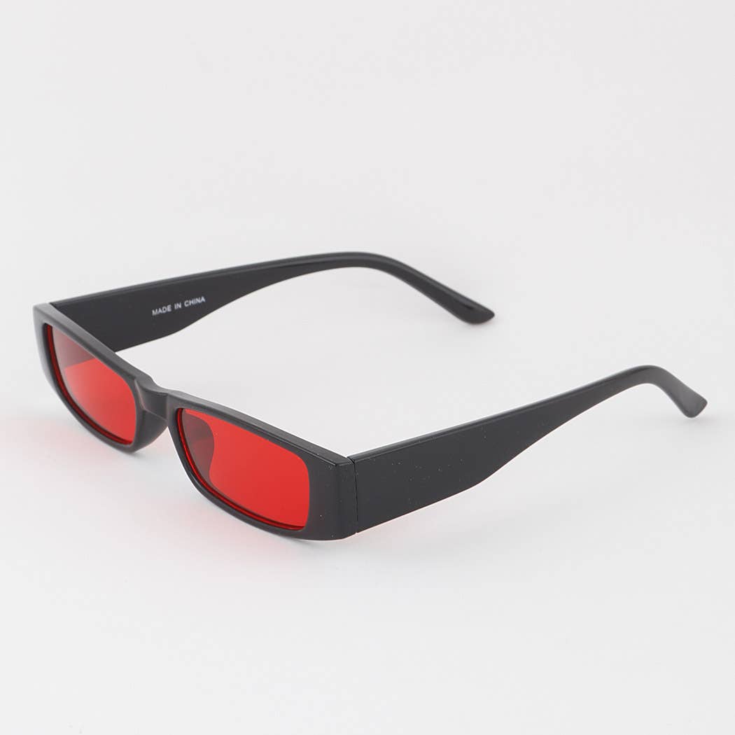 Retro Tinted Bar Sunglasses