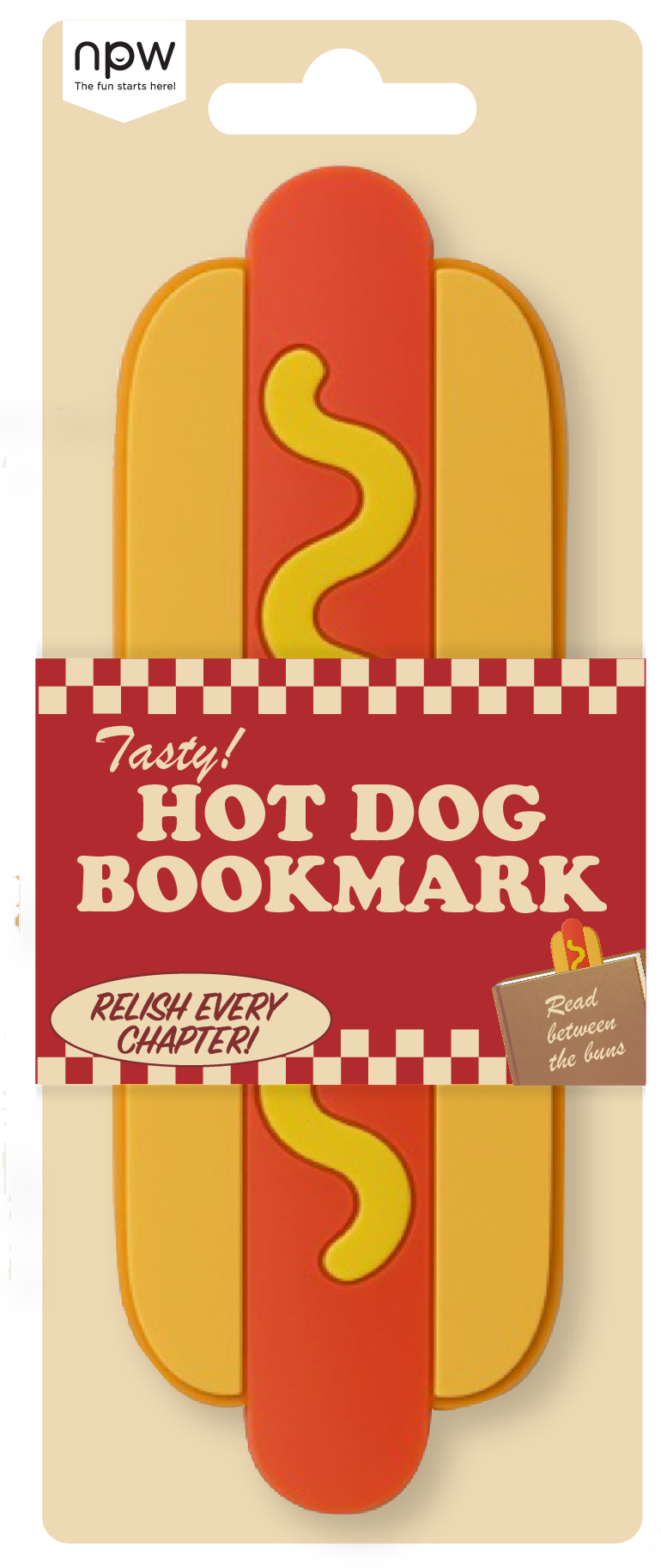 Hot Dog Bookmark