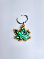 Mary Jane Weed Cookie Earrings