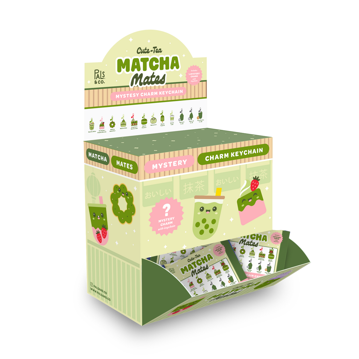 Matcha Mates Blind Bag Keychains – Cute Enamel Charms