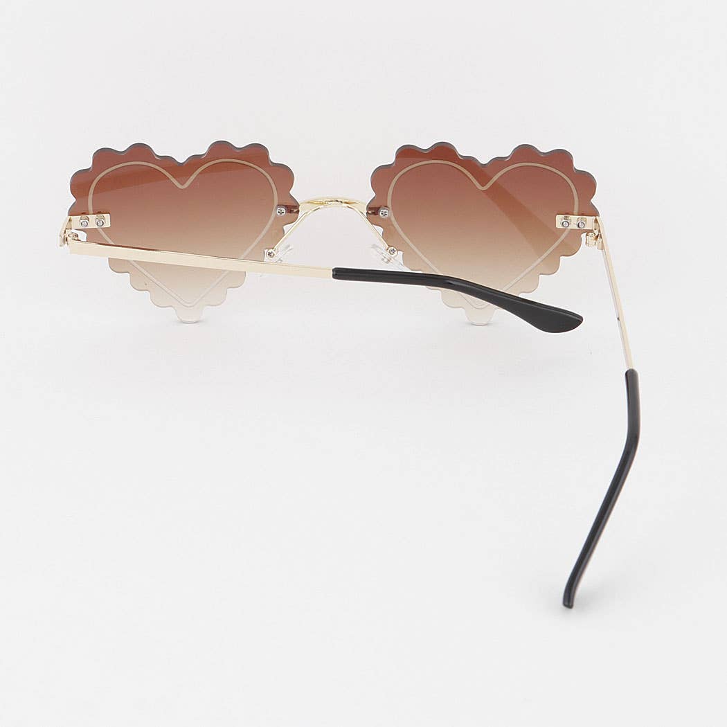 Heart Frame Sunglasses