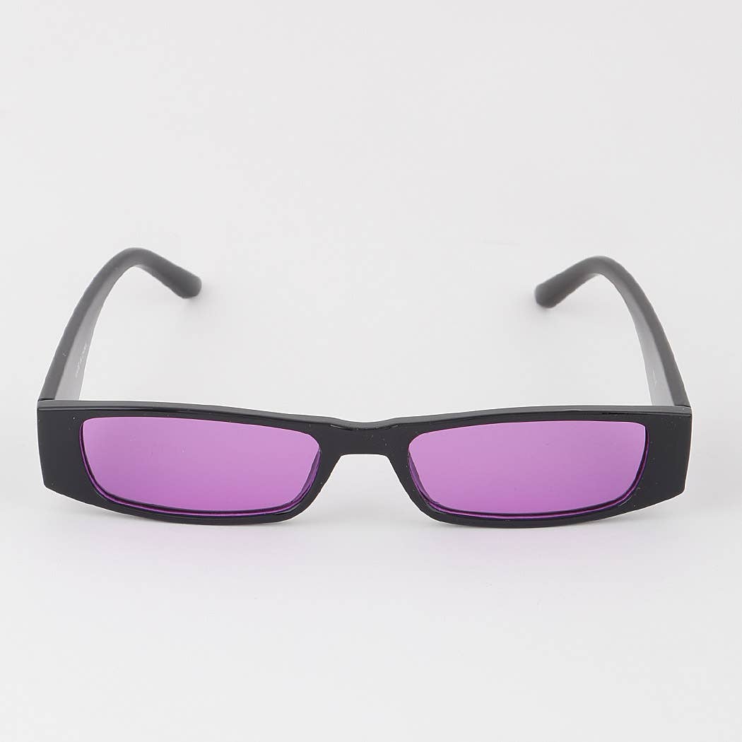 Retro Tinted Bar Sunglasses
