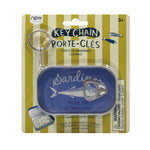 Sardine Tin Keychain