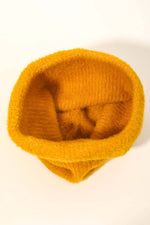 Assorted Color Fuzzy Ribbed Beanie