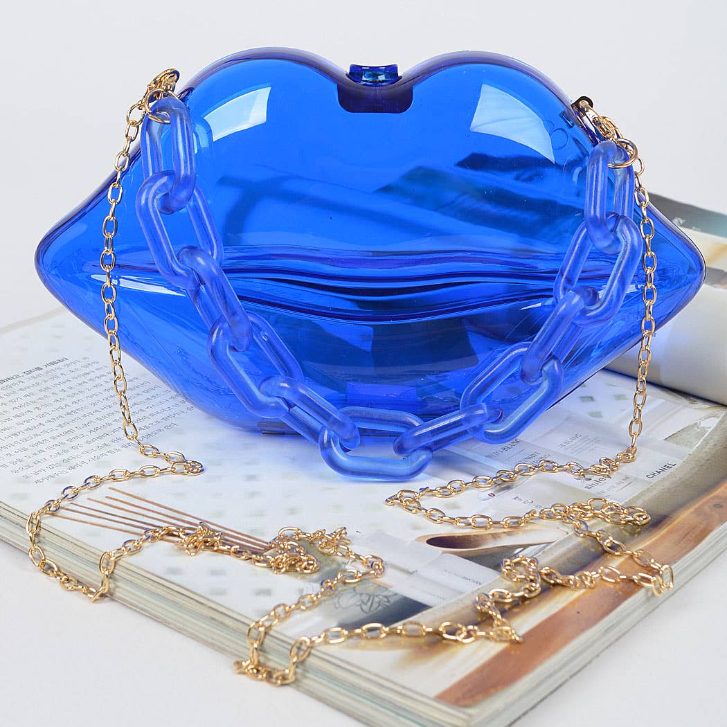 Clear Lip Plastic Hand Bag