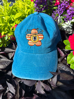 Happy Flower Dad Hat