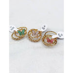 Butterfly Mix Design Ring
