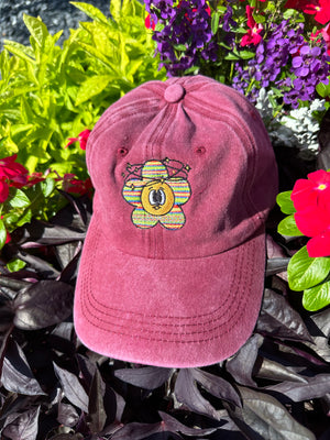 Happy Flower Dad Hat