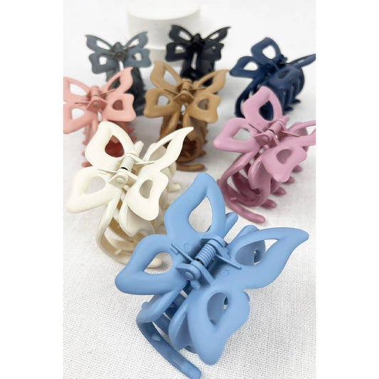 Matte Butterfly Claw Clip