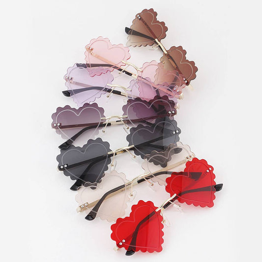 Heart Frame Sunglasses