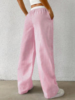 Trendy Striped  Loose Wide-Leg Pants DP25F546