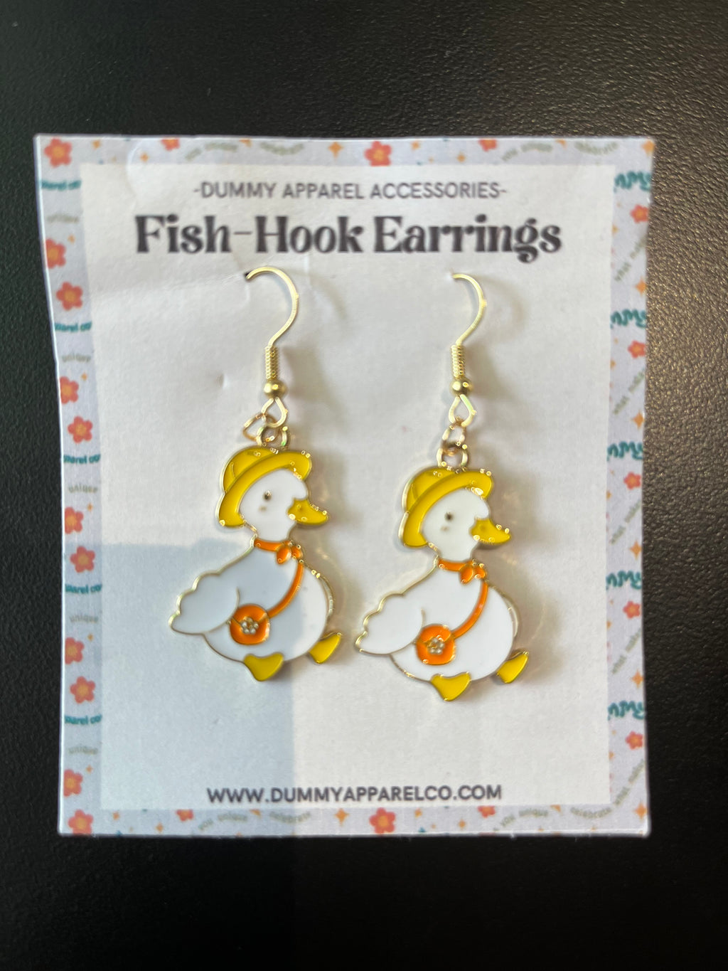 Duck Earrings