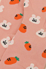 Cute Bunny Carrot Socks