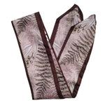Scarvii - Plant-Print Neck Scarf - Classic & Soft