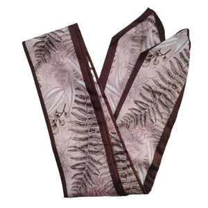 Scarvii - Plant-Print Neck Scarf - Classic & Soft