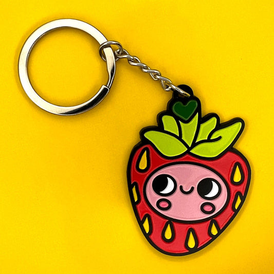 Keychain - Strawbebby