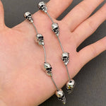 Halloween Skull Fringe Earrings - GT