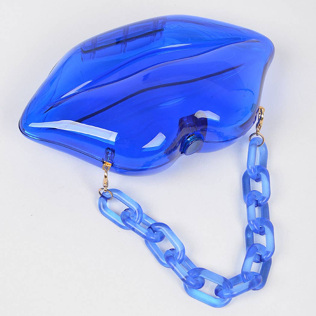 Clear Lip Plastic Hand Bag