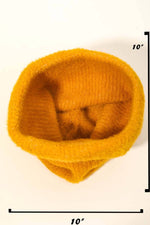 Assorted Color Fuzzy Ribbed Beanie