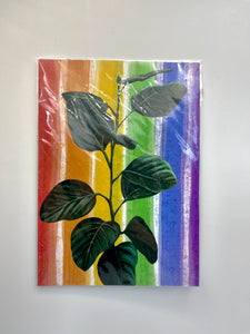 V.P. Artistry Print - Leaves Gay Pride