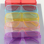 Bright Summertime Straight Sunglasses