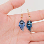 Halloween Resin Ghost Pendant Earrings