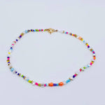 Colorful Beads Choker Necklace