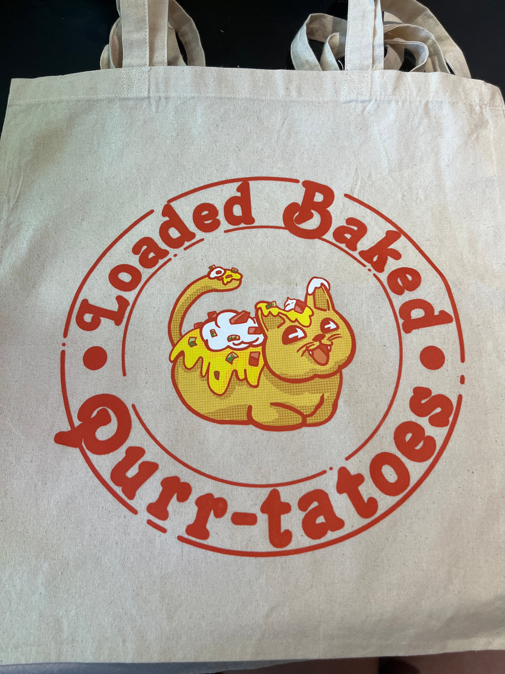 Loaded Baked Cat Tote Bag