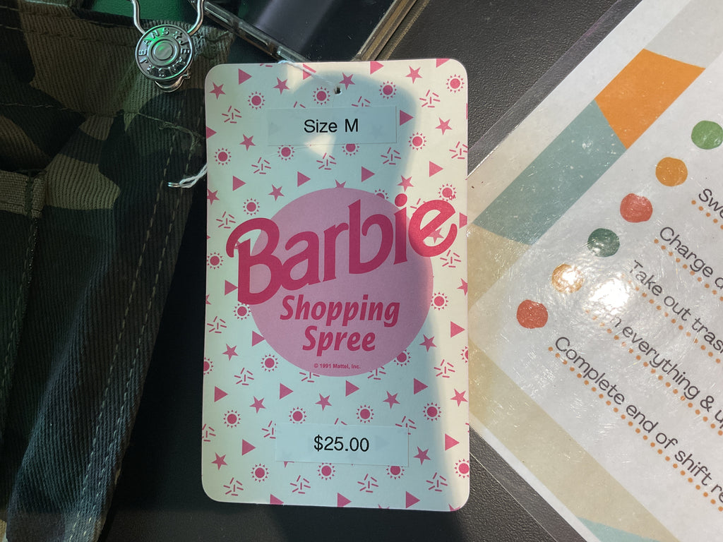10.07 Thrift - Barbie Card