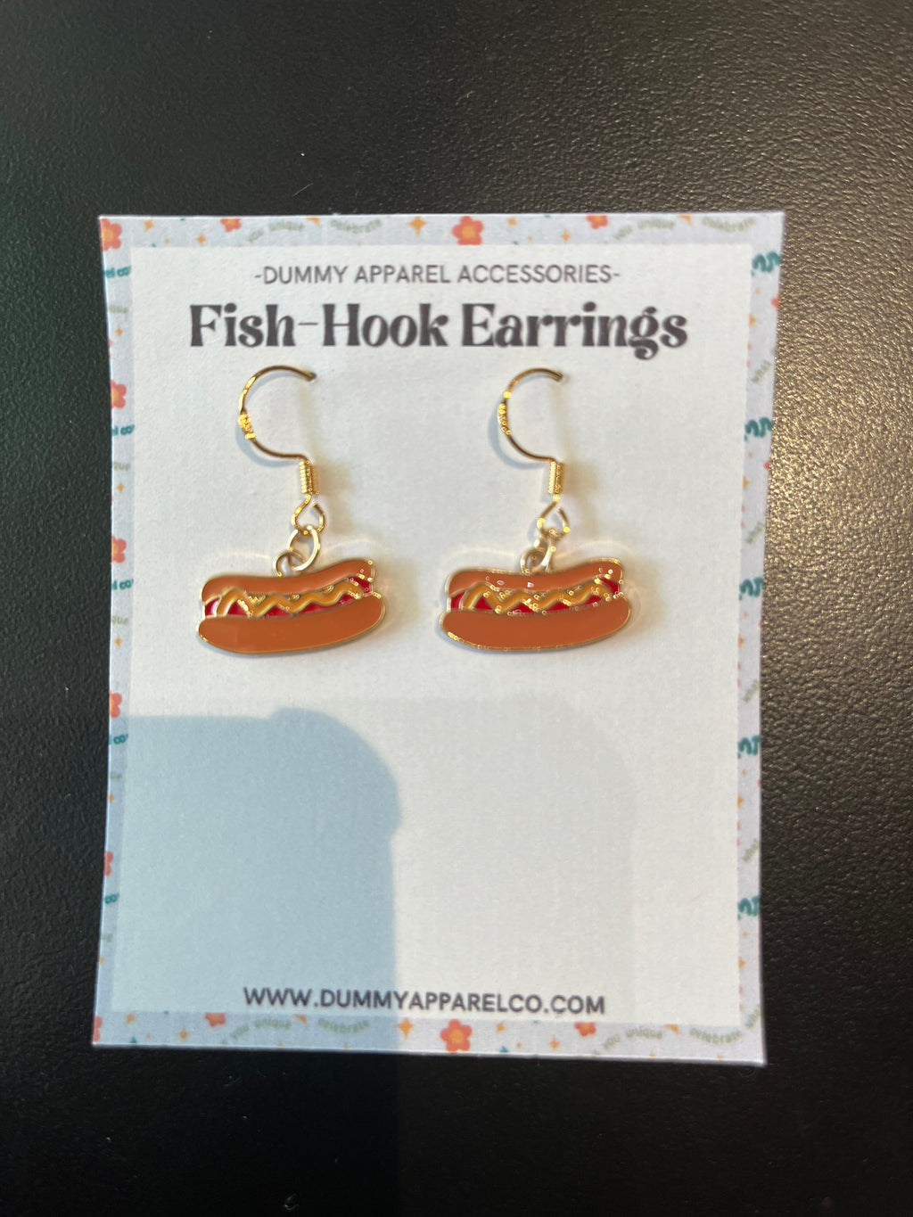 Hotdog Earrings