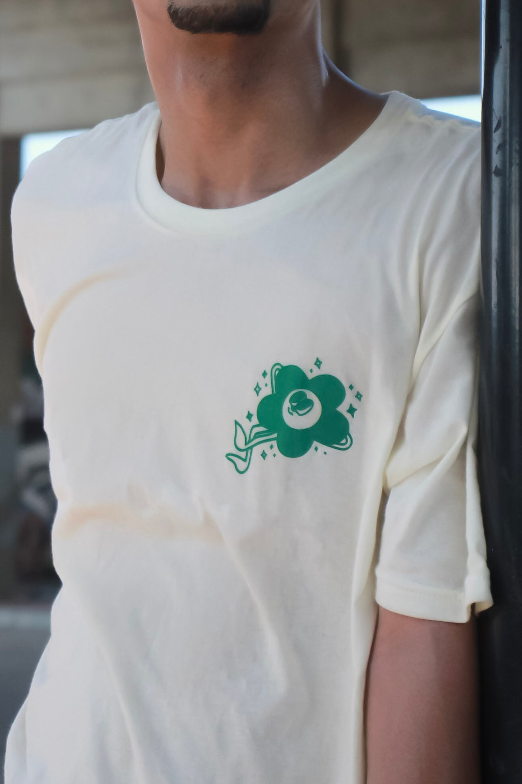 Happy Flower Logo Shirt