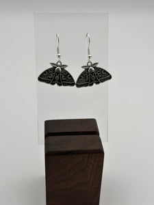 Moth Eclipse Earrings