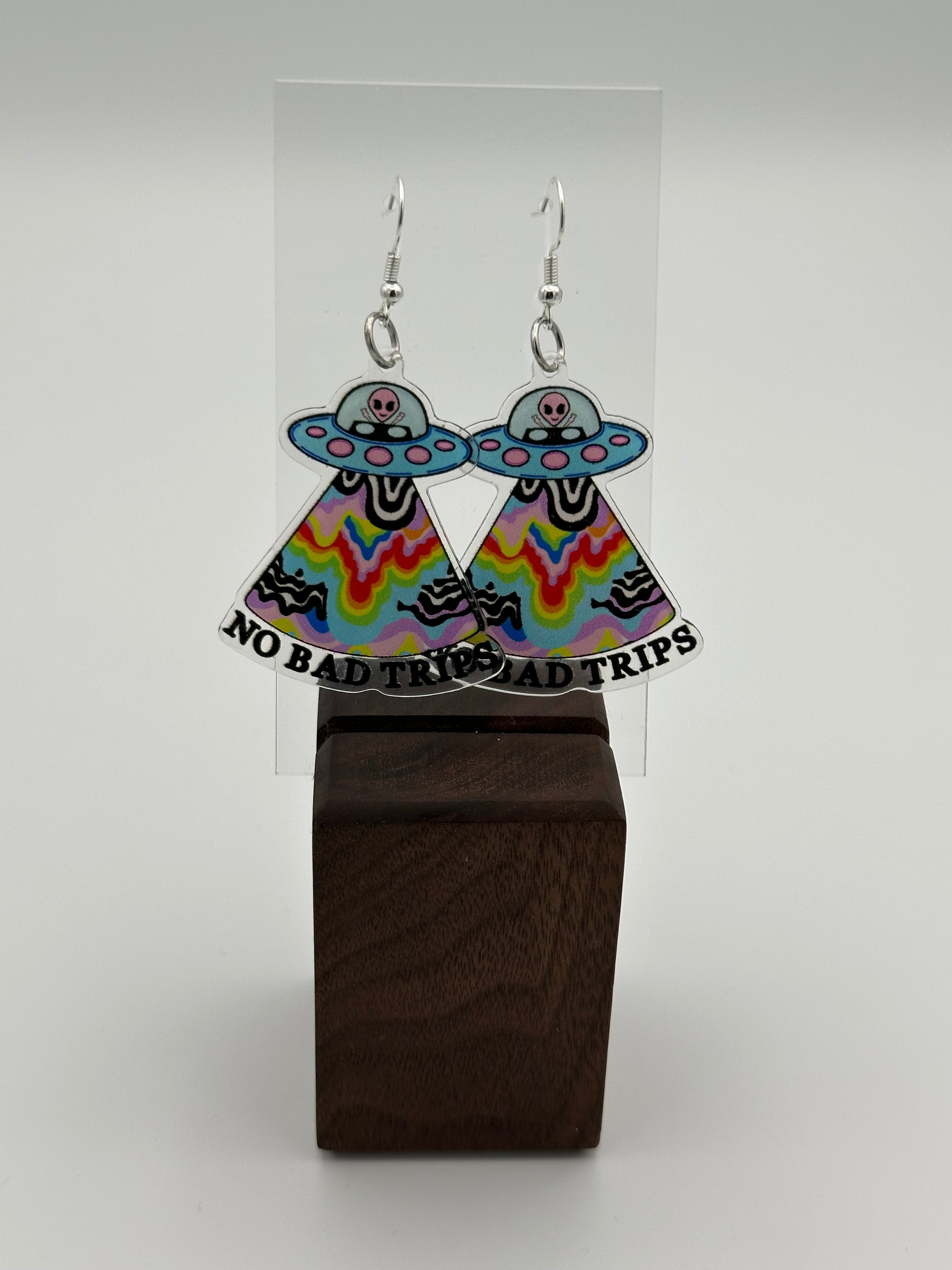 NO BAD TRIPS Abduction Earrings