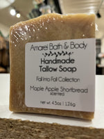 Handmade Tallow Soap Fall Collection