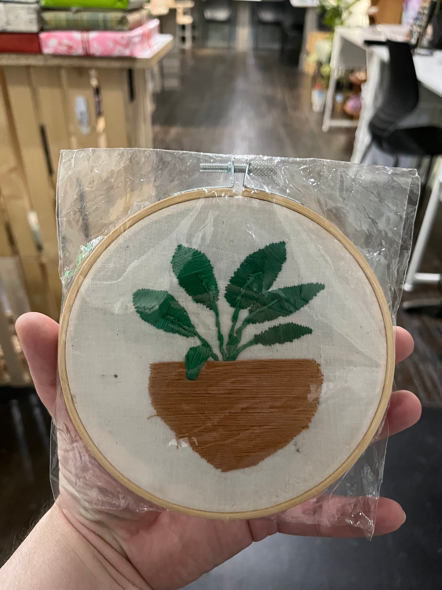 Embroidered Hoop Decor