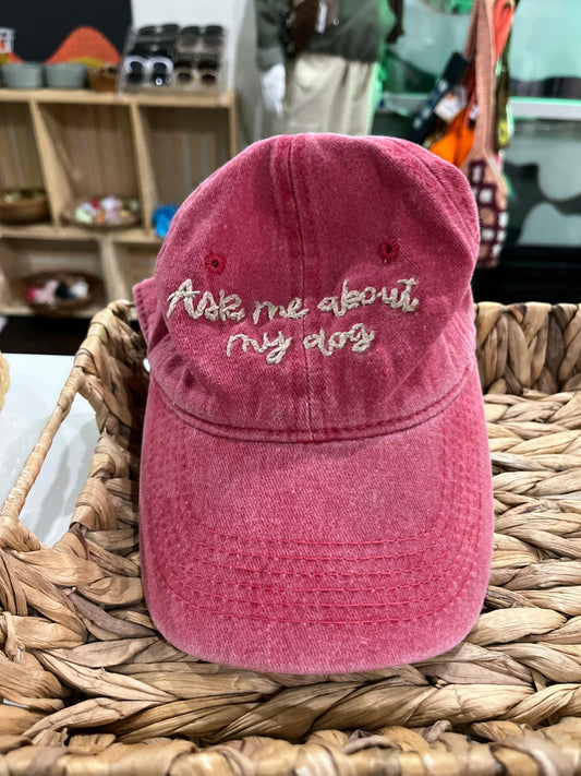 Hand Embroidered Ball Caps