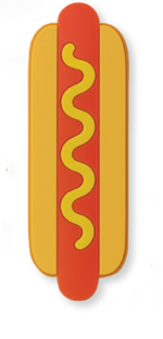 Hot Dog Bookmark