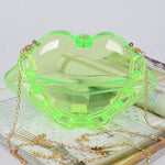 Clear Lip Plastic Bag W/chain