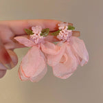 Floral Drop Petal Earrings