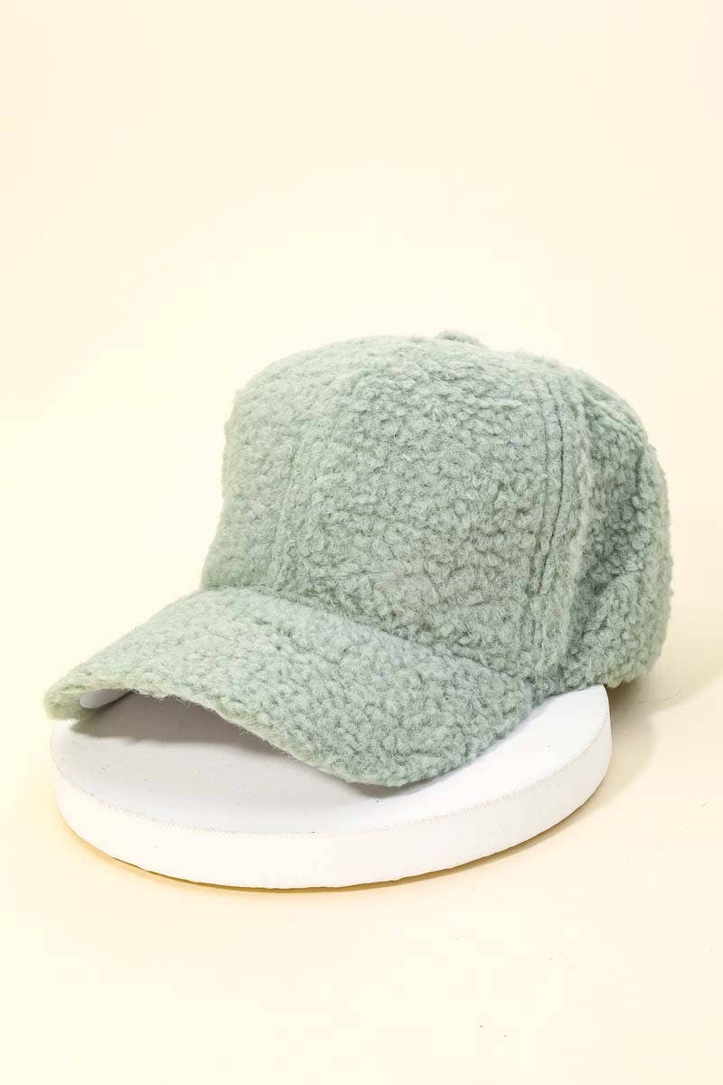 Fur Baseball Cap
