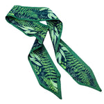 Scarvii - Plant-Print Neck Scarf - Classic & Soft