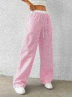 Trendy Striped  Loose Wide-Leg Pants DP25F546