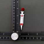 Halloween Acrylic Syringe Dangle Earrings