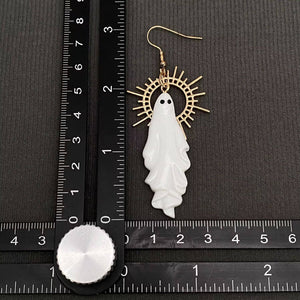 Halloween Jewelry Ghost Dangle Earrings