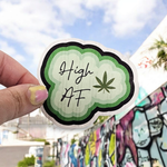 High AF Vinyl Sticker