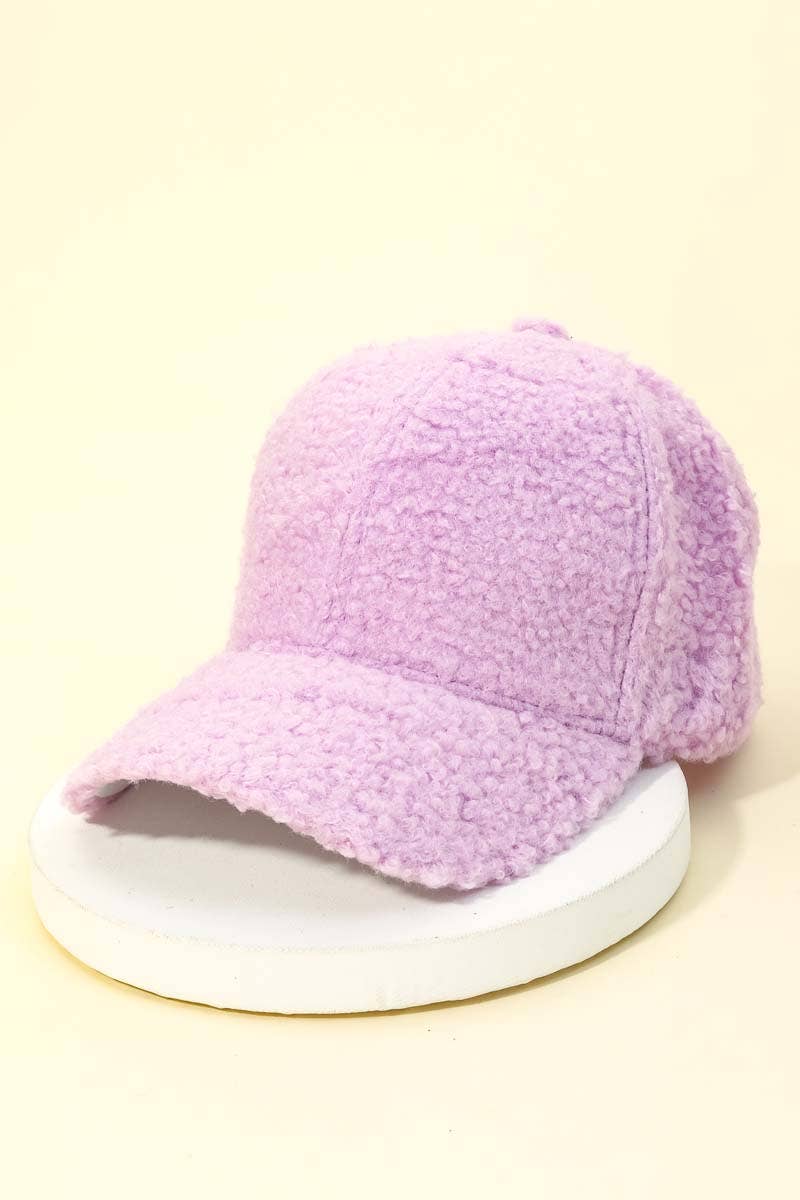 Fur Baseball Cap