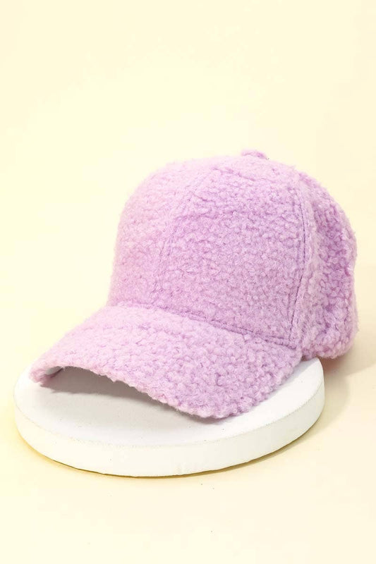 Fur Baseball Cap