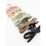 Soft Tone Jumbo Knotted Bow Claw Clip